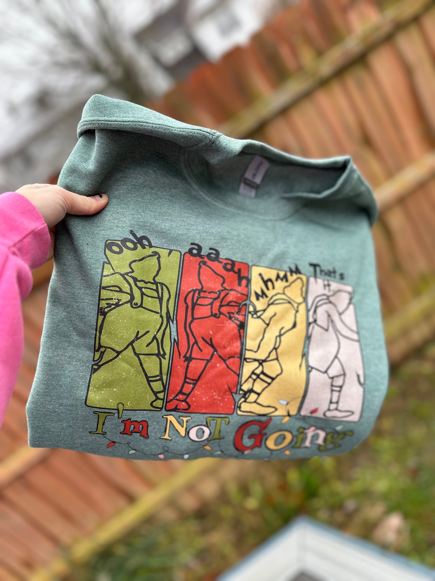 Vintage crew that’s it I’m not going