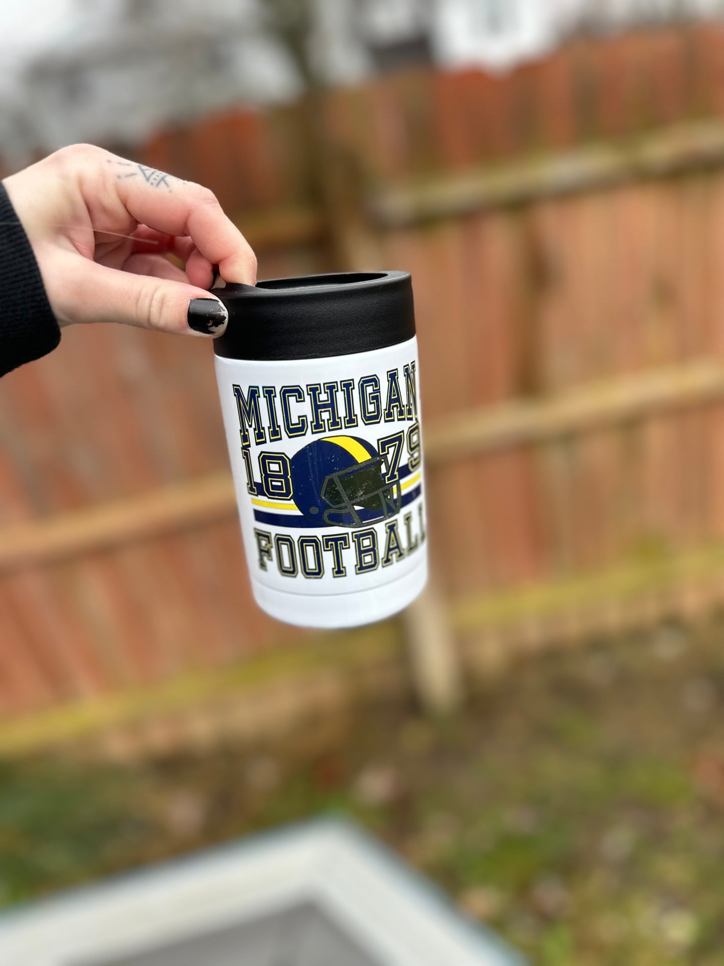 Michigan metal can cooler