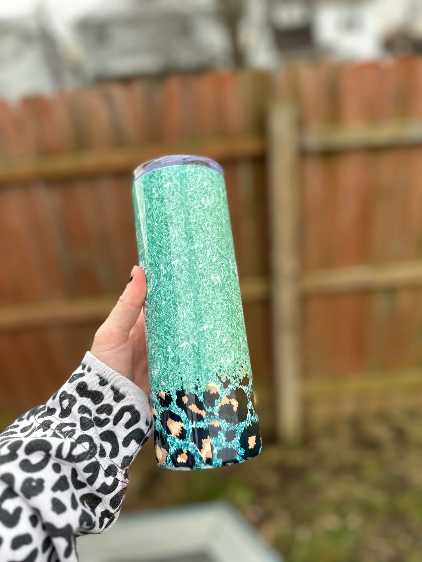 Teal cheetah aunt life