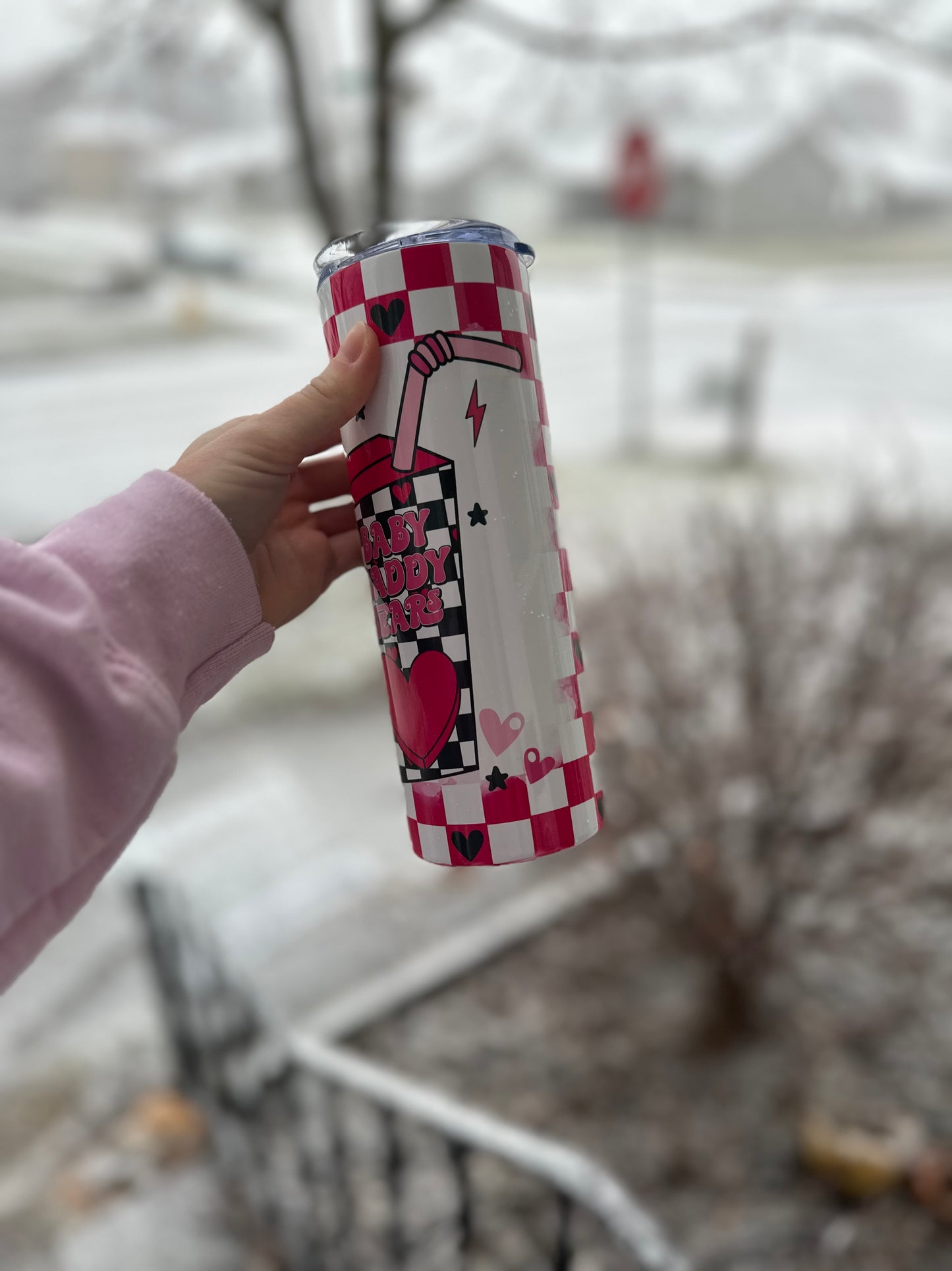 Baby daddy tears tumbler