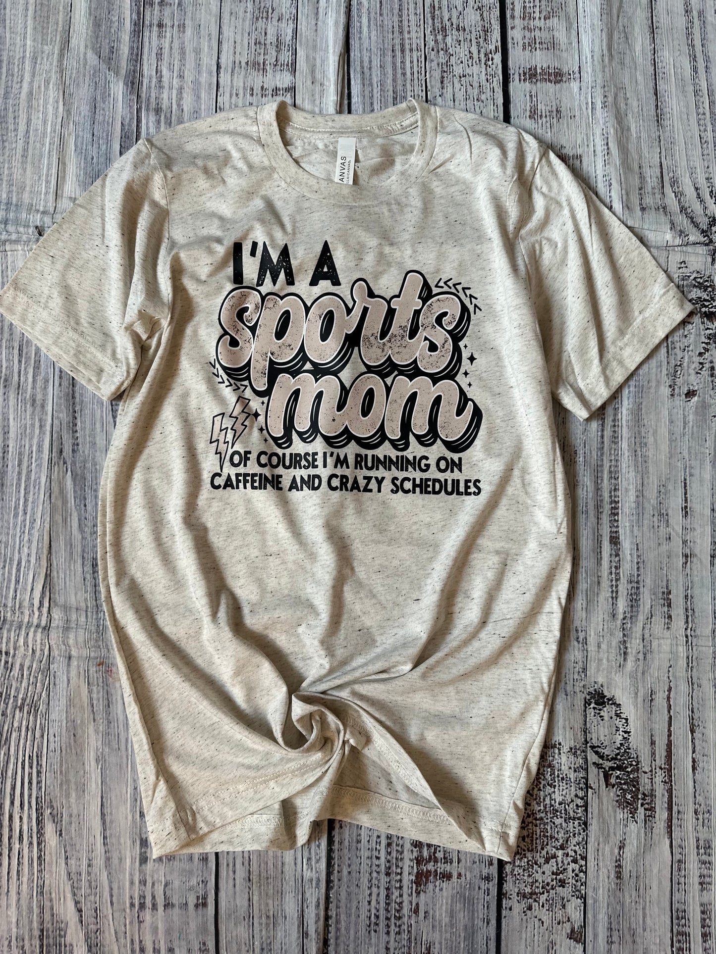 Sports mom tee