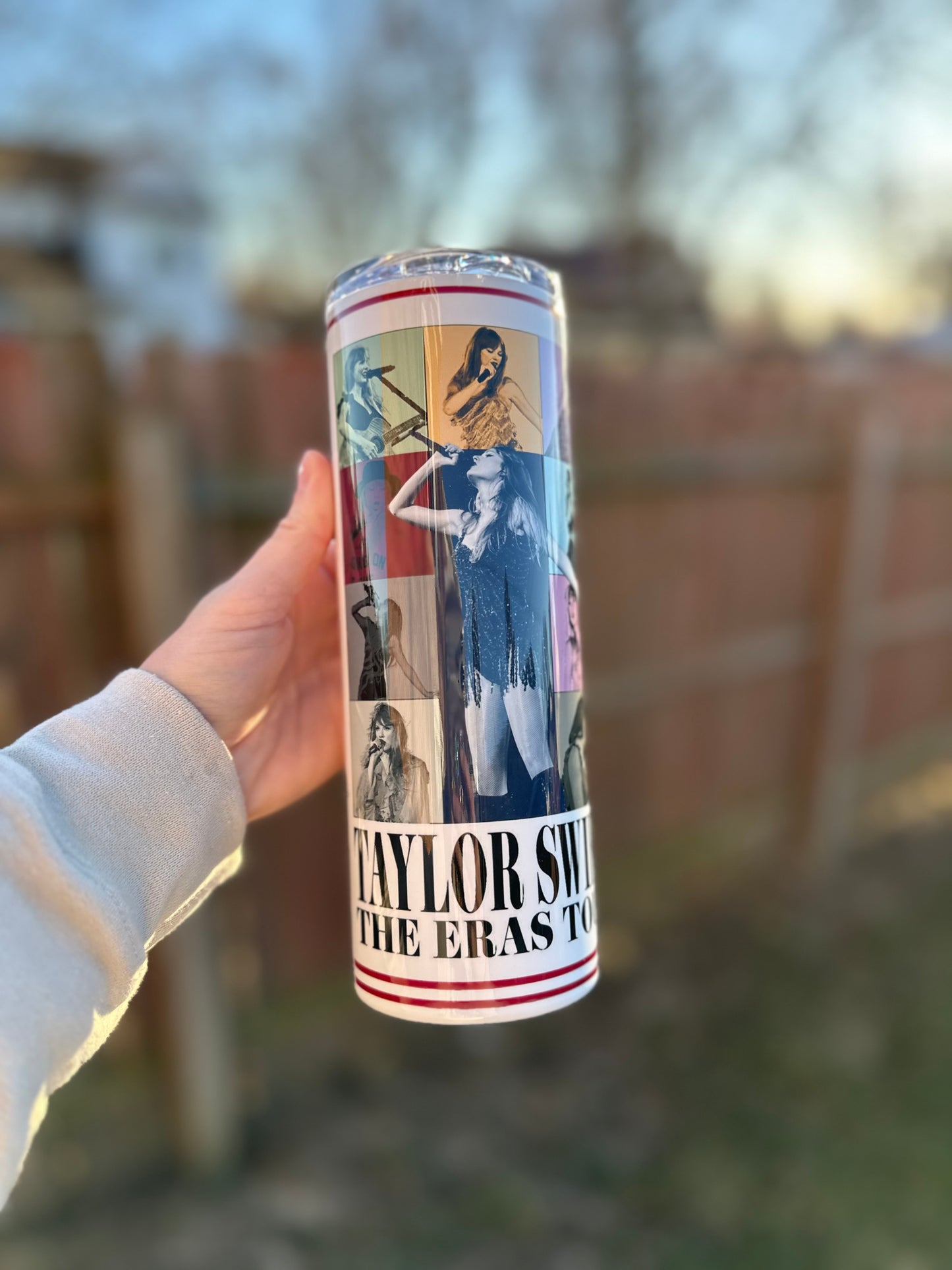 Taylor eras tour tumbler