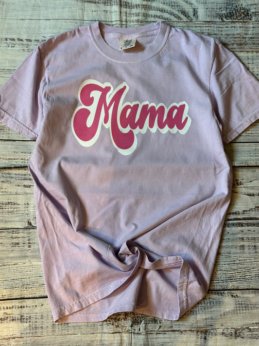 Varsity mama tee