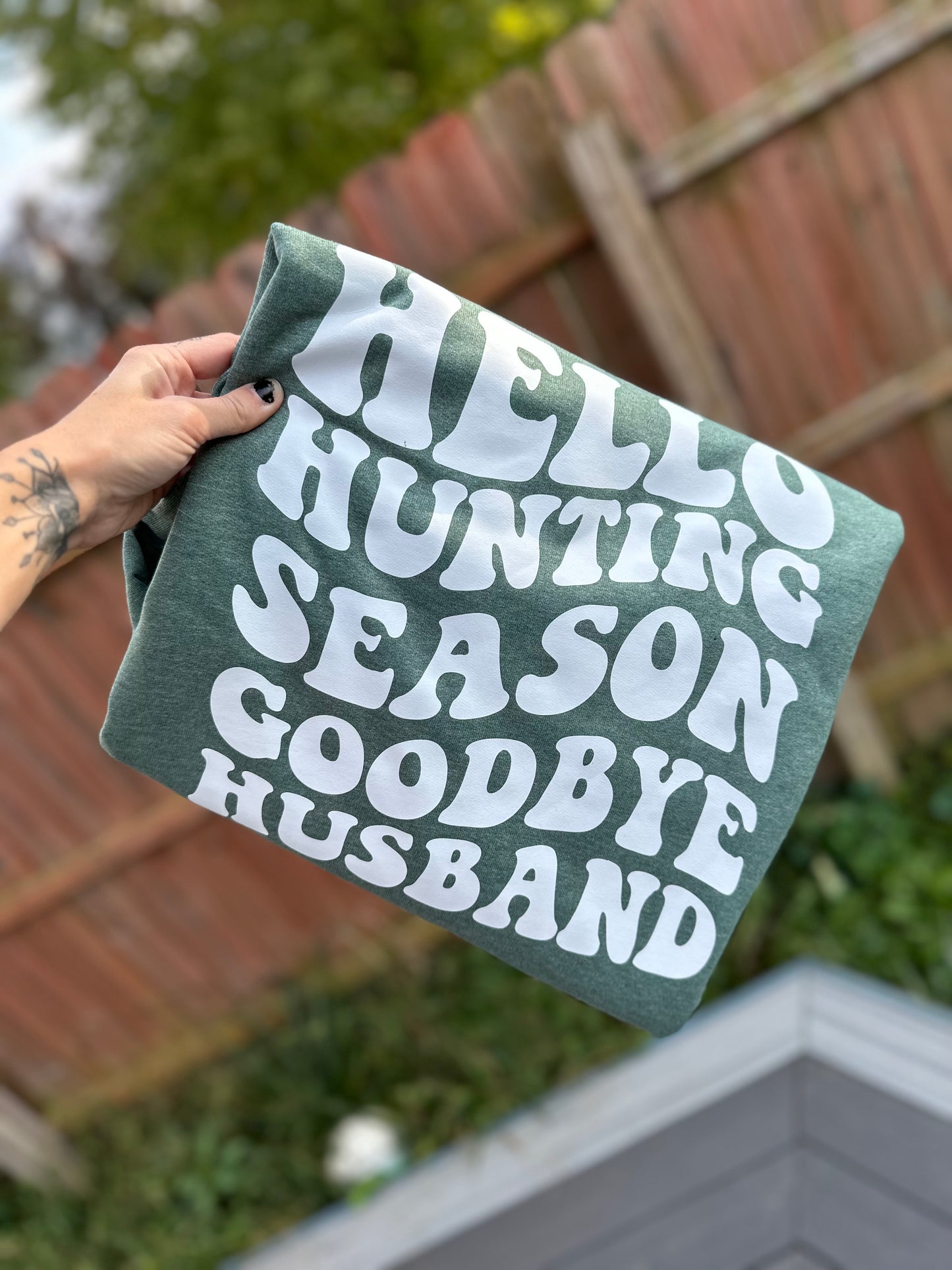 Hello hunting season