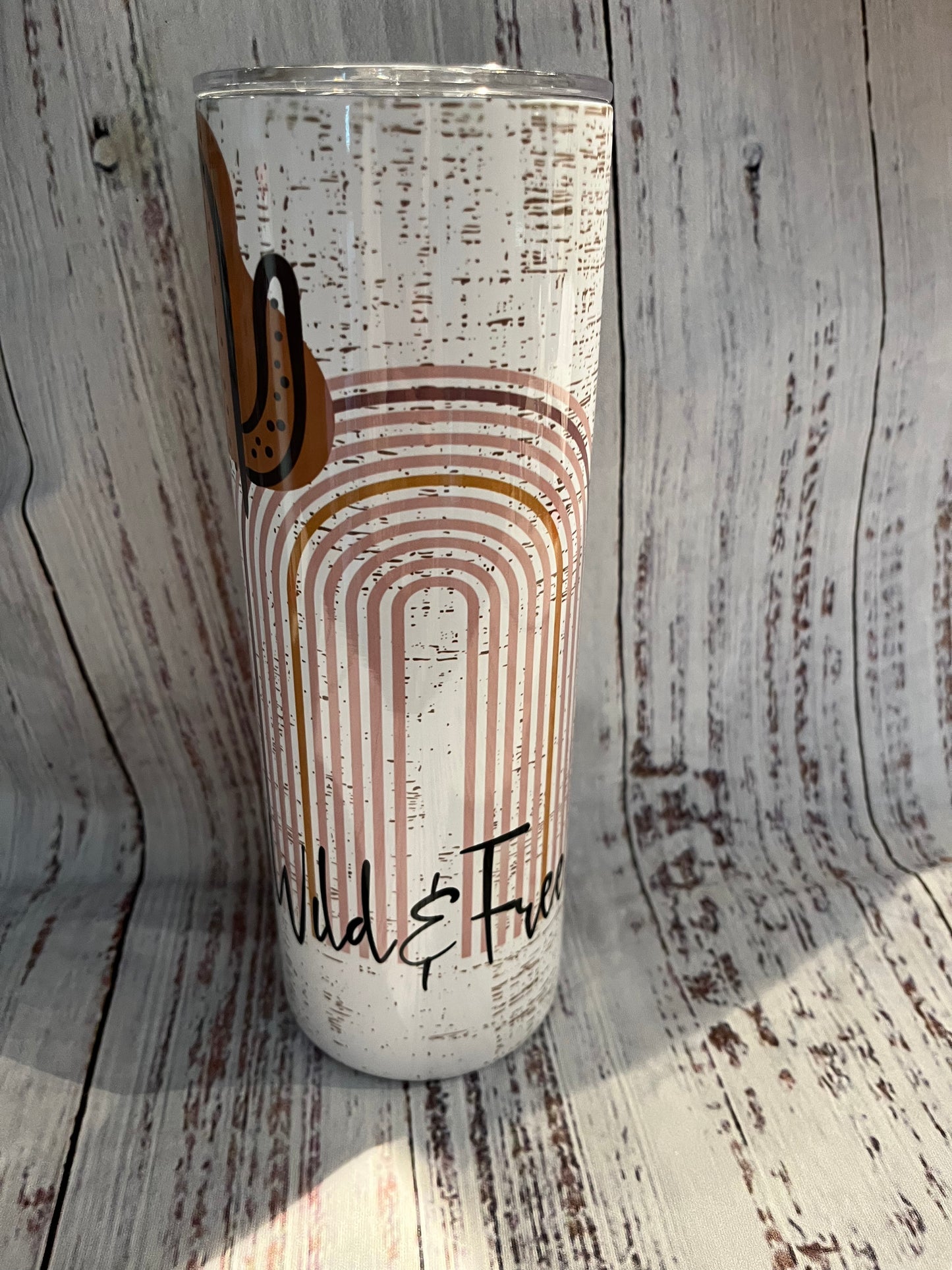 Wild and free tumbler