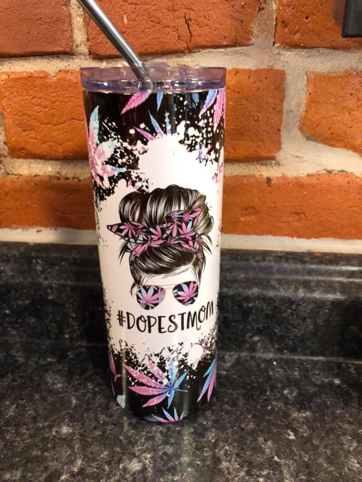 Dopest mom tumbler