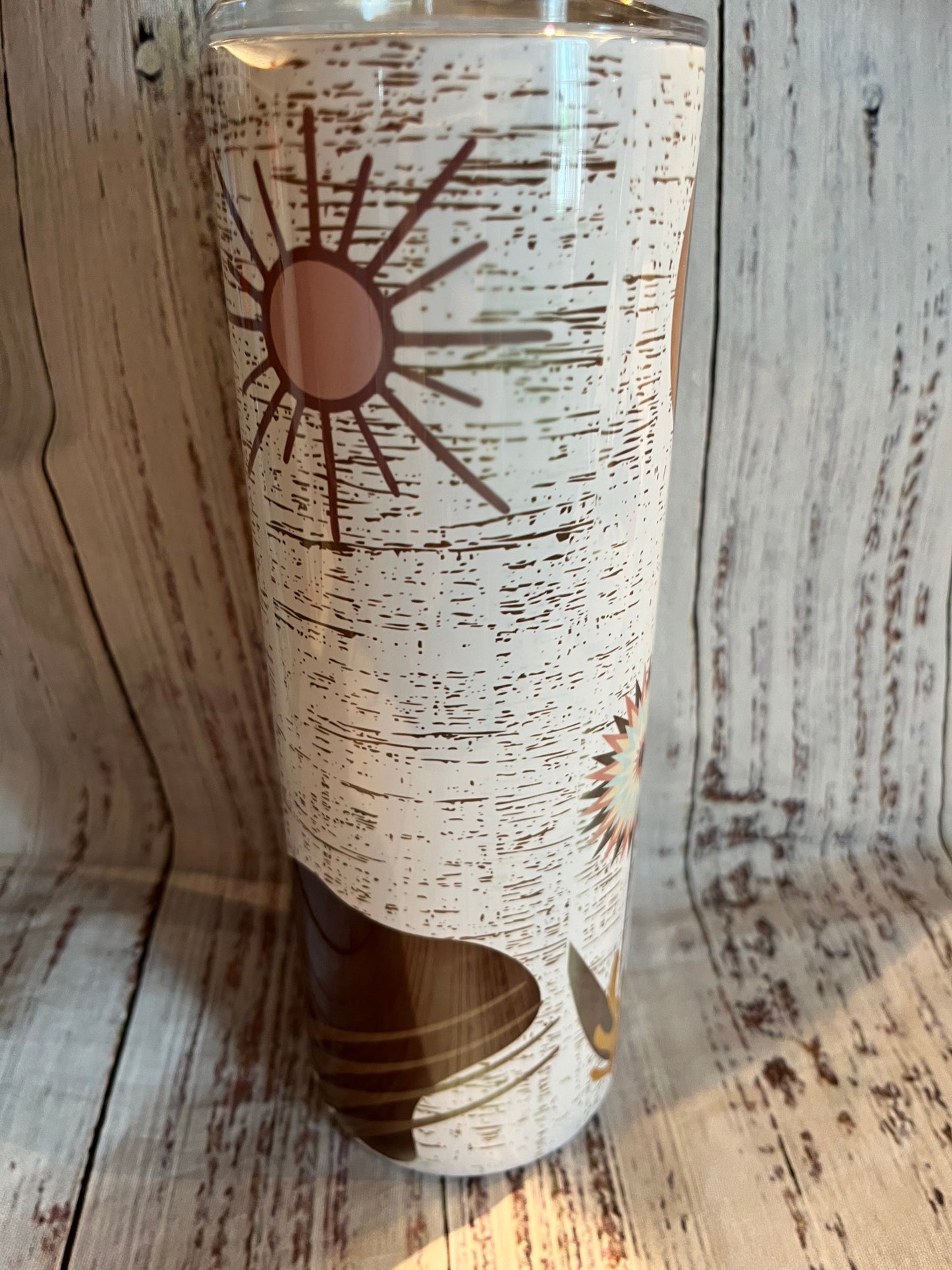 Wild and free tumbler